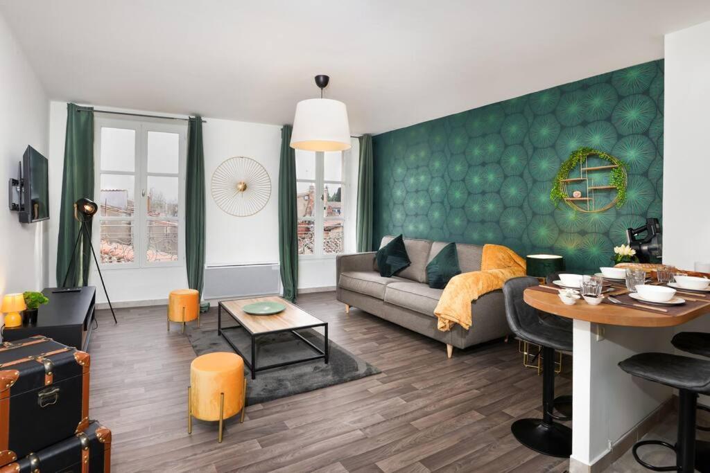 N3 Des Etudes Duplex Hypercentre Wifi Conciergeriedamecarcas Apartman Carcassone Kültér fotó