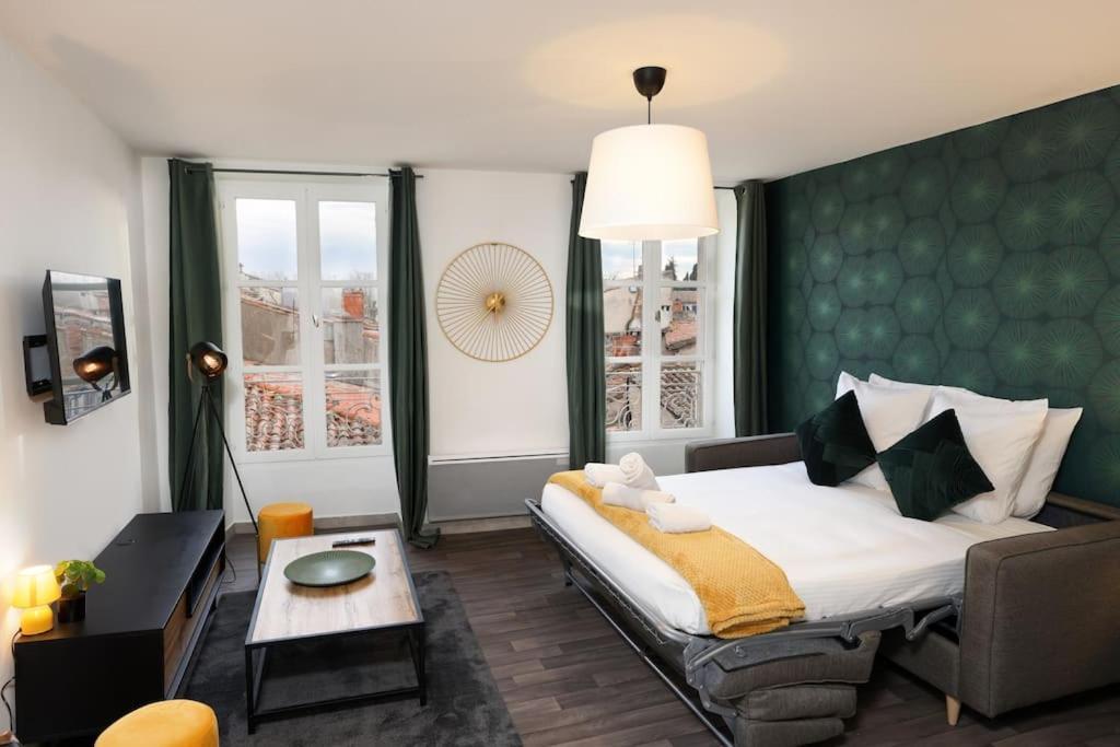 N3 Des Etudes Duplex Hypercentre Wifi Conciergeriedamecarcas Apartman Carcassone Kültér fotó
